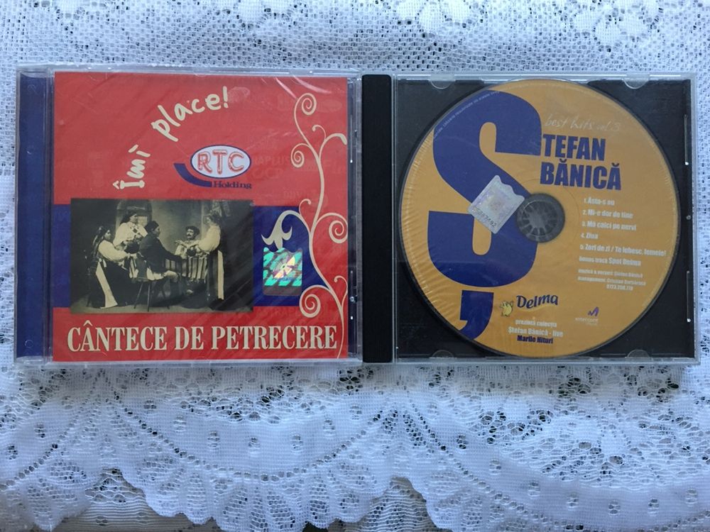 Vând CD cu muzica de petrecere și hituri: Dinică, Ploieșteanu + Banică
