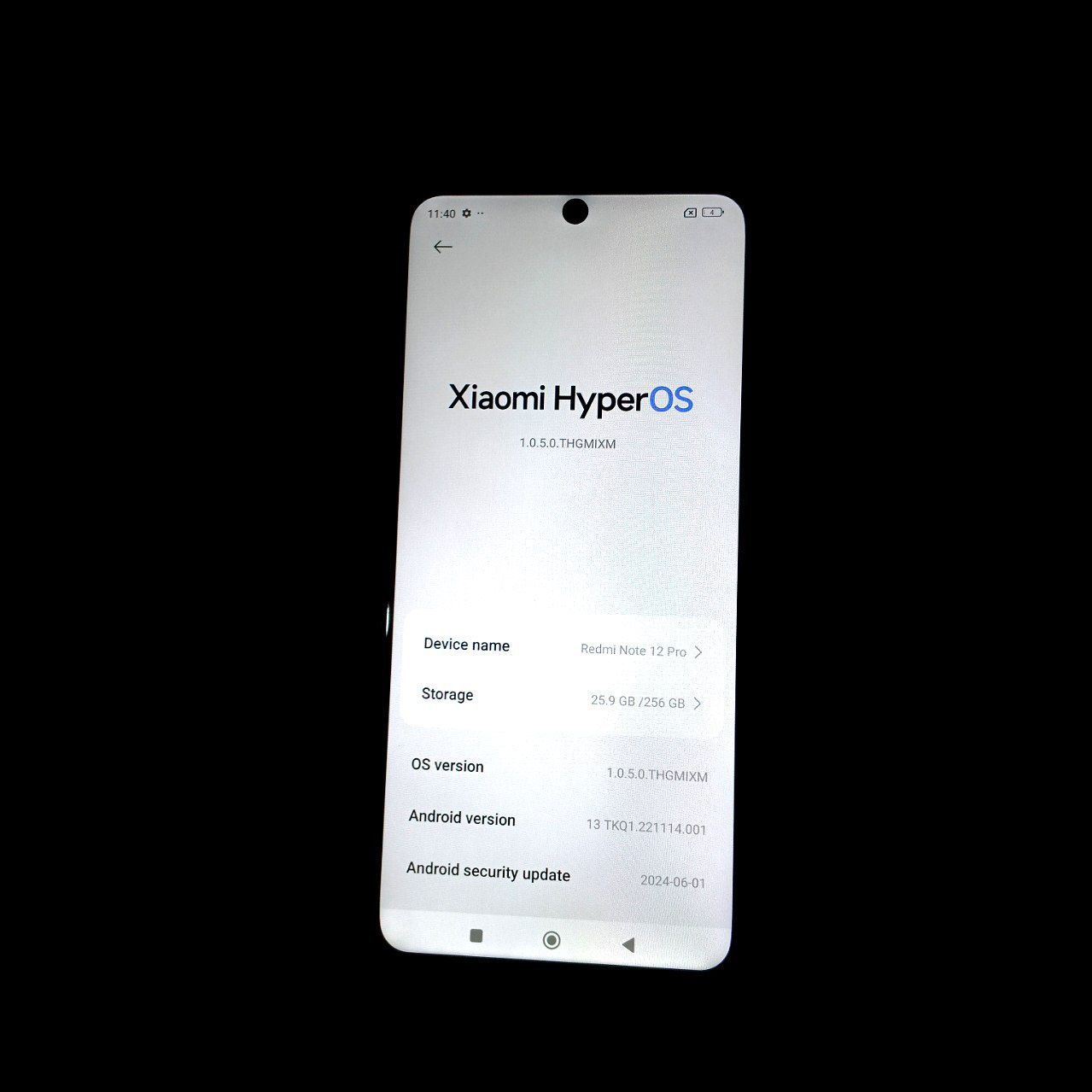 Redmi Note 12Pro sotiladi 256/8+8Gb