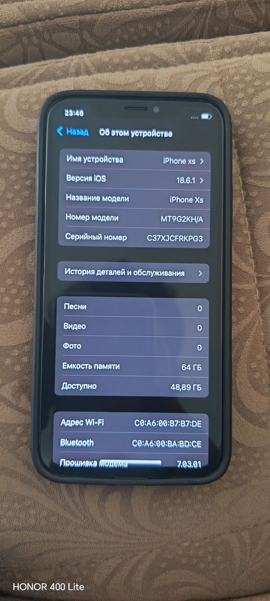 Iphone Xs 64 talik