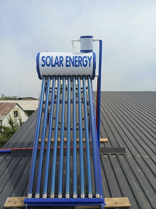 Установка солнечной водонагреватель