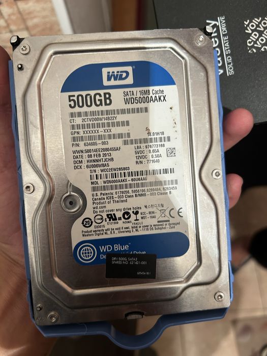 Жесткие диск hdd на 500 gb
