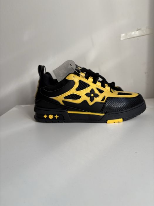 Adidasi Louis Vuitton LV Trainer Yellow Black 41