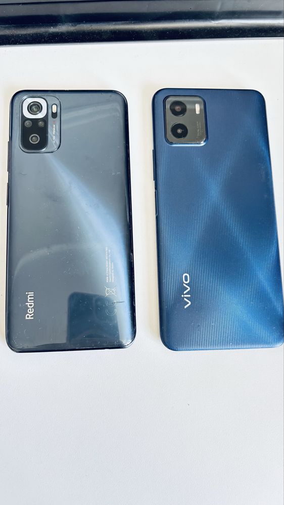 Redmi note 10, vivo y 15