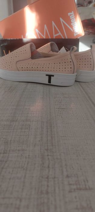 Естествена кожа, ортопедични подметки, нови, 38 номер