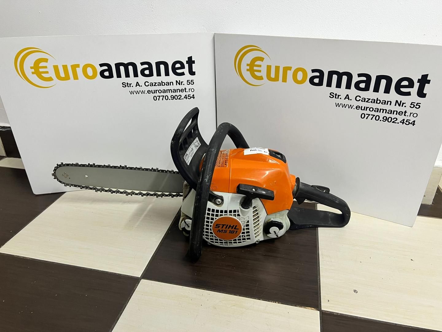 Motofierastrau Stihl MS 181, 2 CP, 31.8 cmc, 35 cm -I-