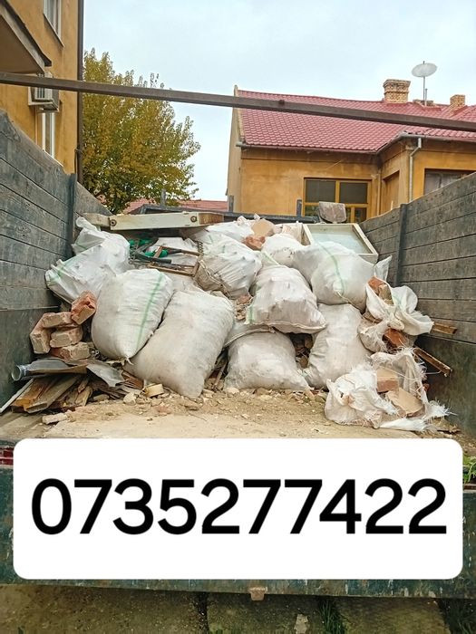 Ridic debarasez saci cu moloz