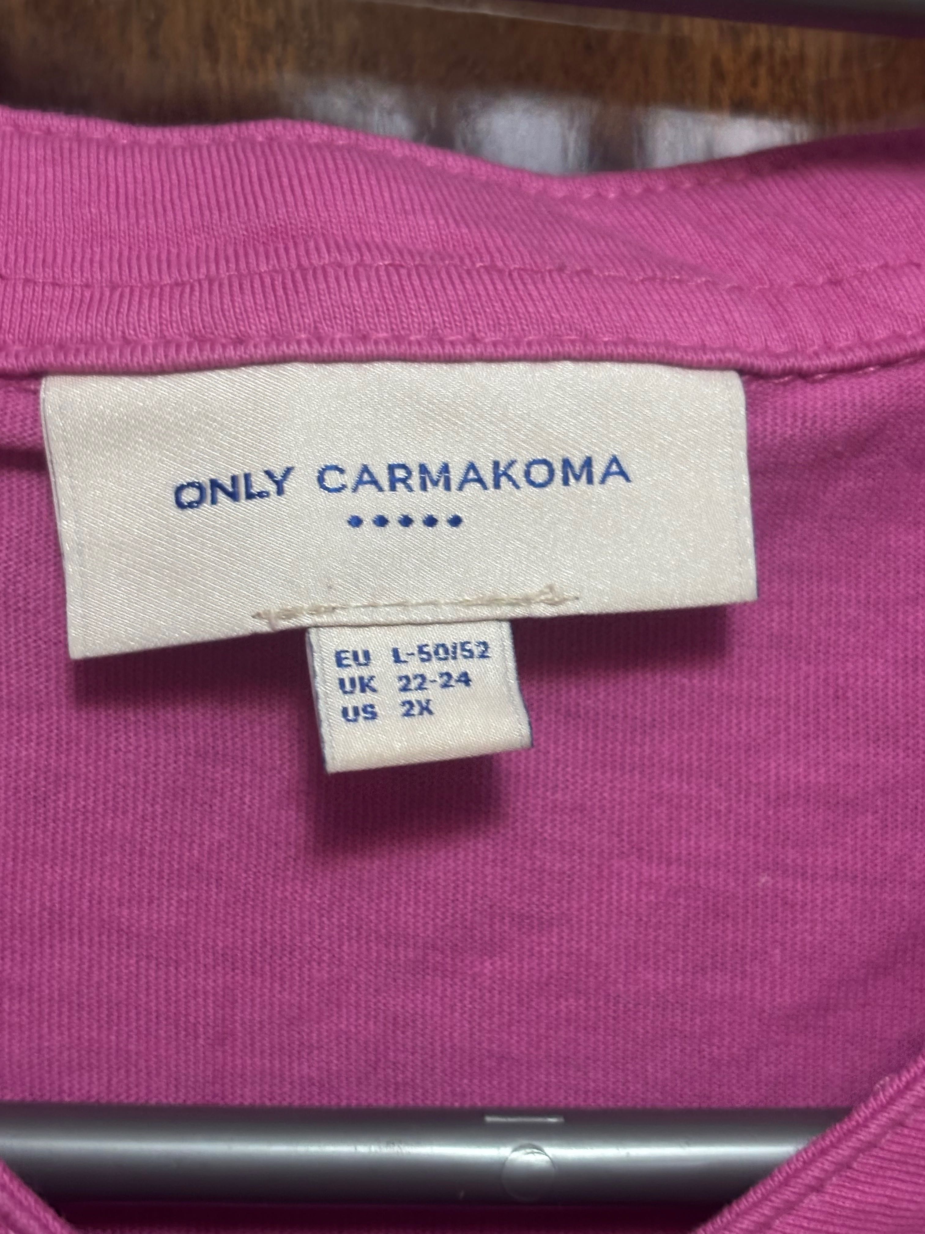 Розова рокля ONLY Carmakoma
