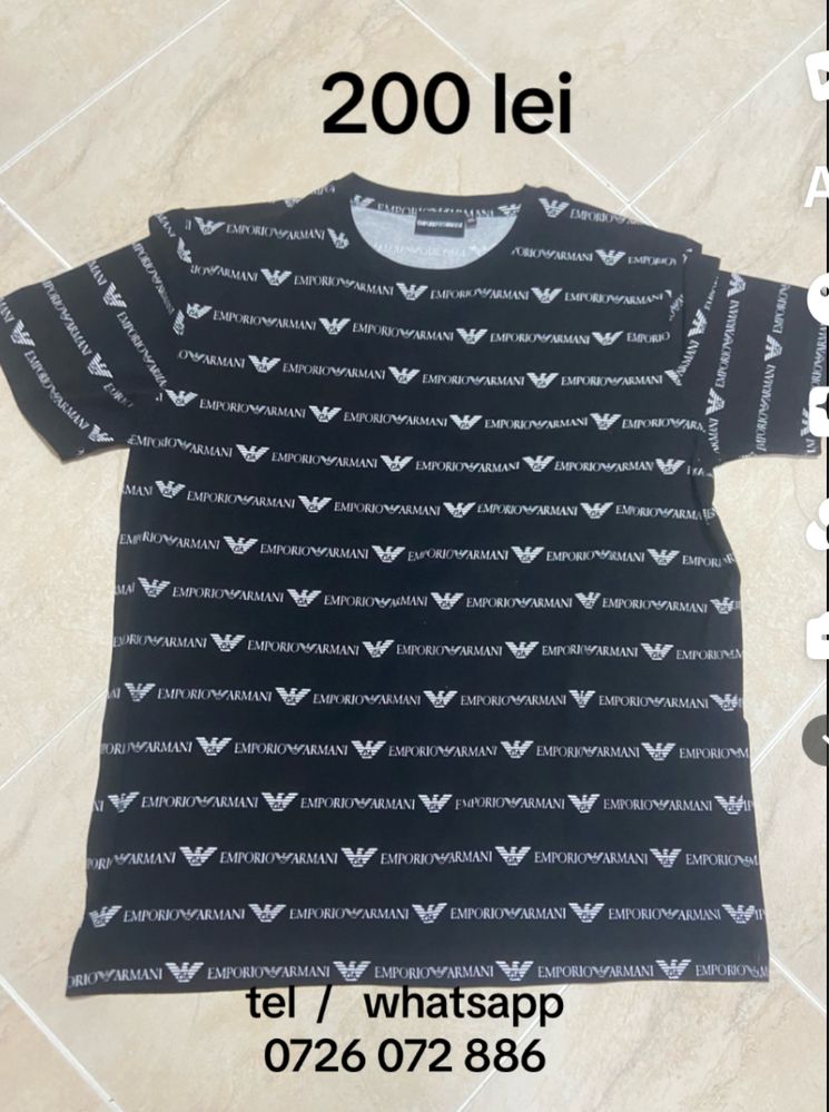 Tricou armani marime XXL