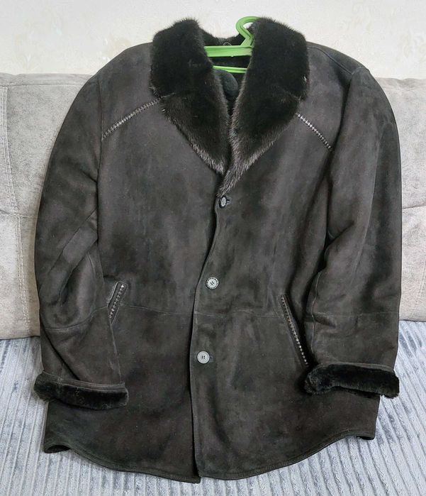 Дубленка мужская натуральная(болшой размер)