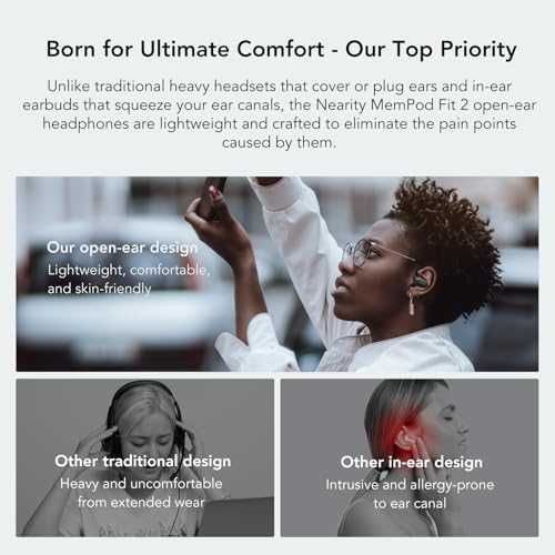 Нови Open Ear Bluetooth 5.3 Слушалки + USB Донгъл, 45 часа Батерия