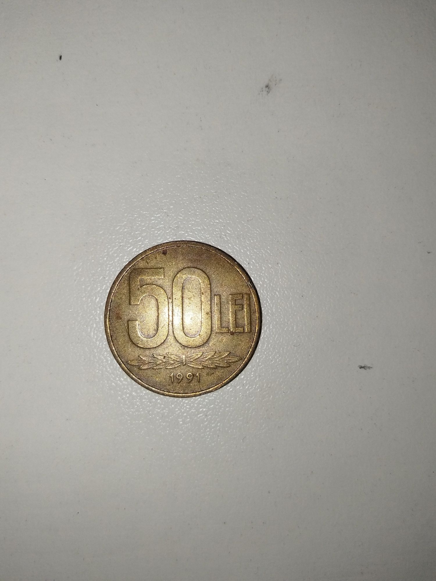 Moneda 50 lei 1991