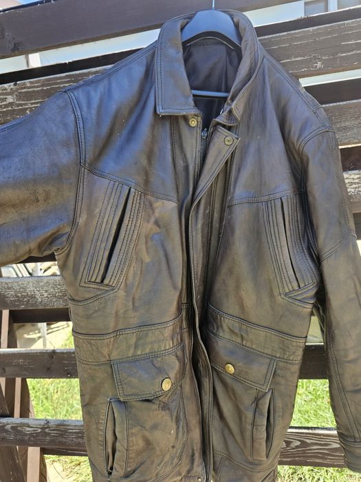 Vand 2 buc Scurta piele naturala bărbați măsură L