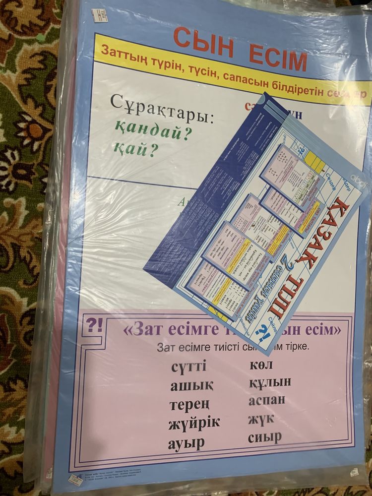 Плакаты для нач классы на каз языке