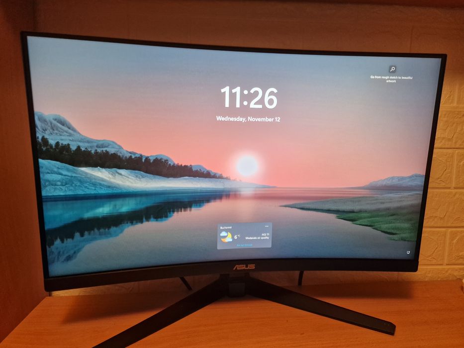 Monitor Gaming Asus 24'' Curved 165 Hz Urgent !!!