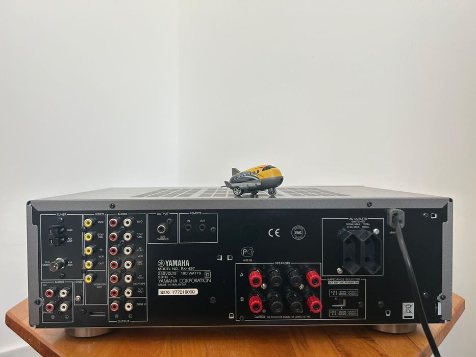 Yamaha RX-497 Hi-Fi Stereo Receiver 2x75 RMS - Calitate Audio Premium