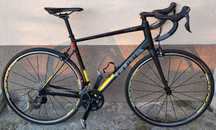 Шосеен велосипед Cube Attain SL 58cm 2x11,full Shimano105,вилка карбон