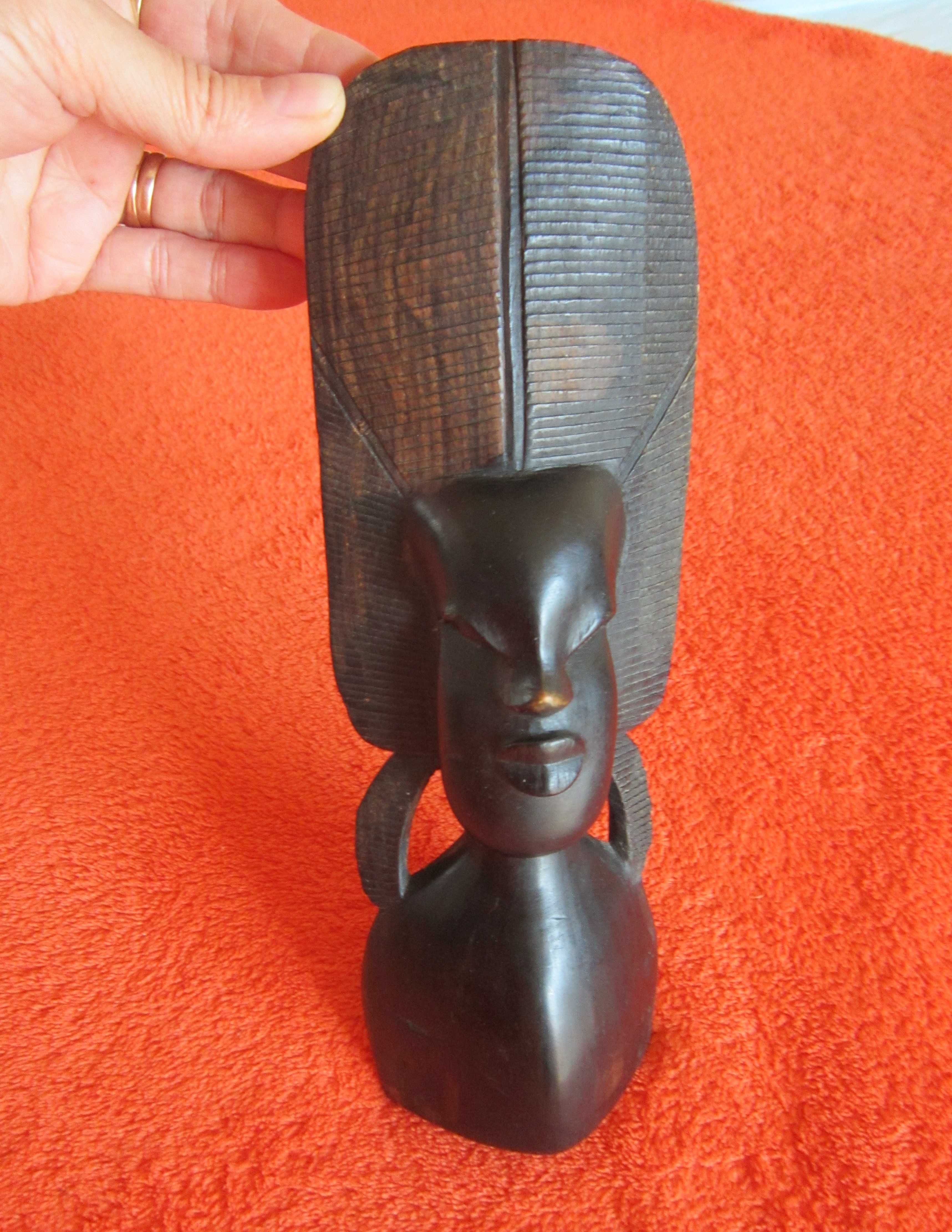 cadou rar sculptura lemn colectie 1962 Arta Africana Tanganyka trib