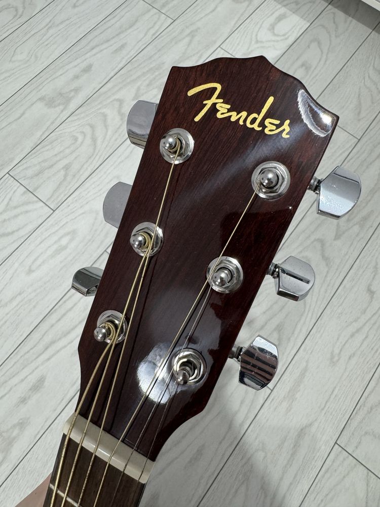 Chitară electro-acustică Fender CD-60SCE Natural + accesorii