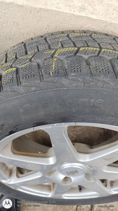 Jante aluminiu 16 + anvelope iarna
