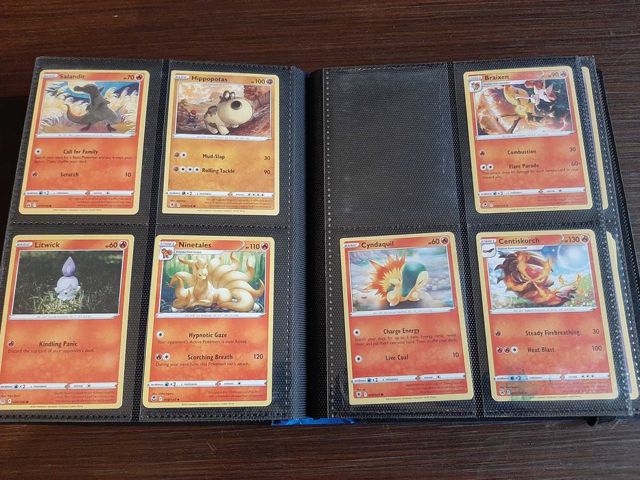 Pokemon карти – колекция EX VMAX Full Art + Албум – 94 карти