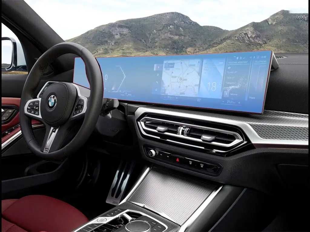 Folie Sticla Protectie Ecran Display Navigatie Ceasuri Bord BMW 3 5 7