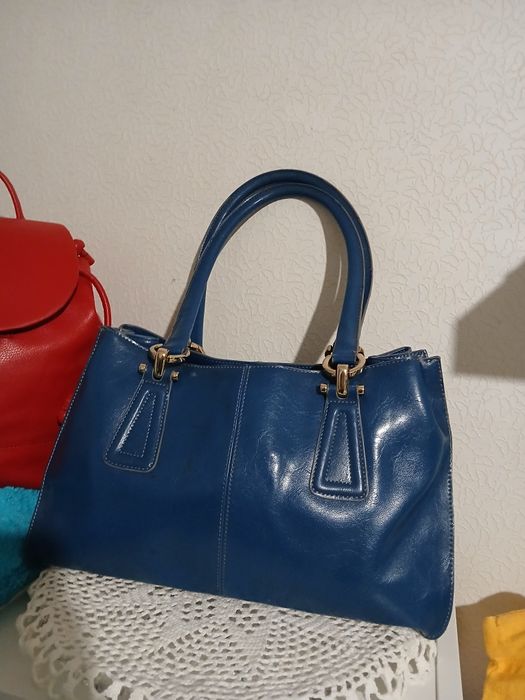 Чанта в цвят Деним