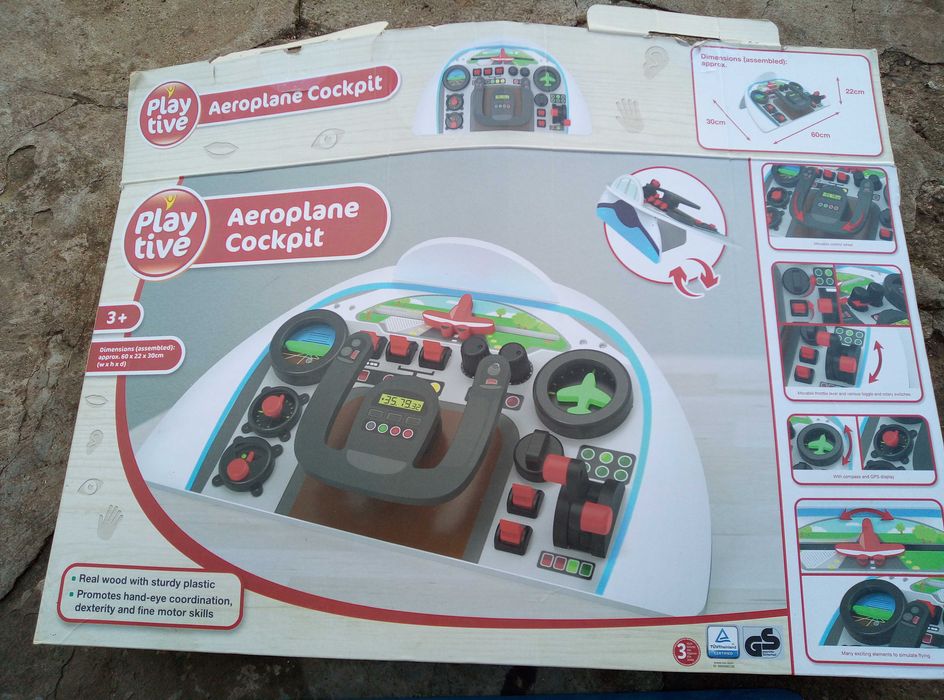 Игра комплект "кокпит за самолет"