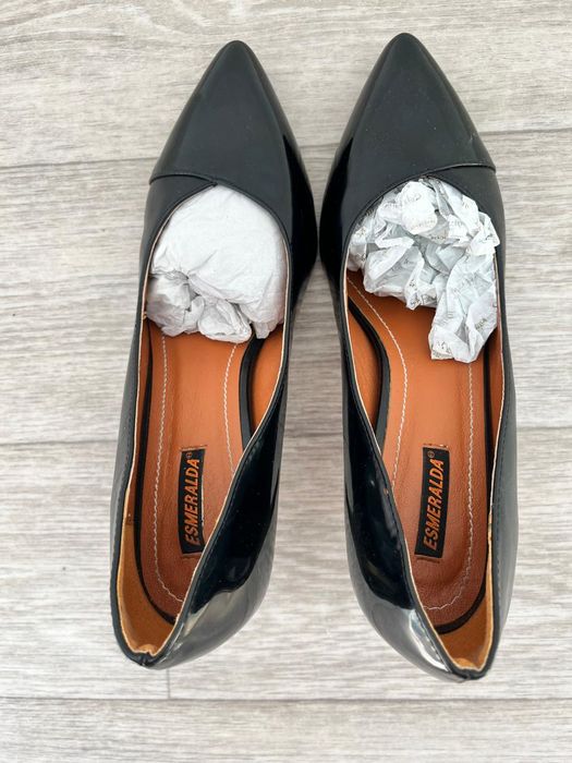 Туфли модельные лакированный