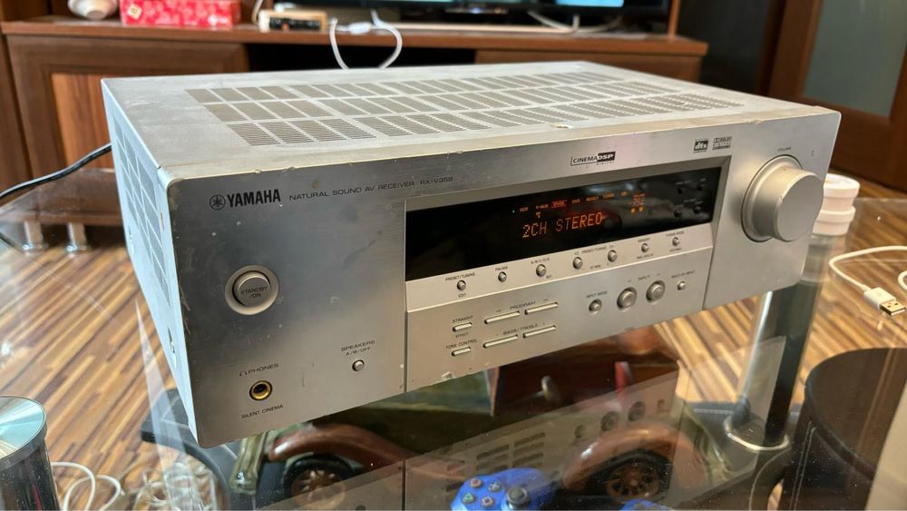 Receiver Yamaha RX-V359 Dolby Digital Pro Audio Video 5.1-Functional