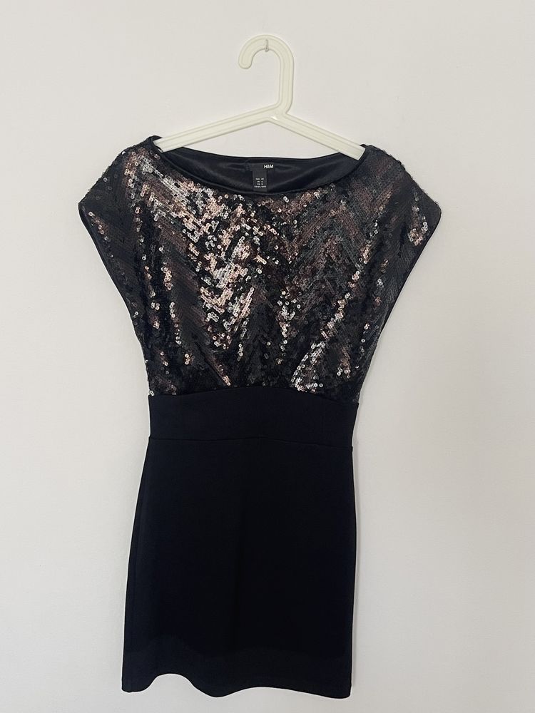 Rochie H&M 36, cu paiete