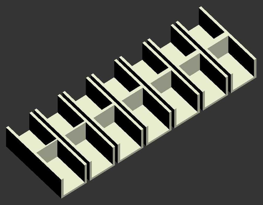 Дистанционери за монтаж и нивелиране на шкафчета – шаблони
