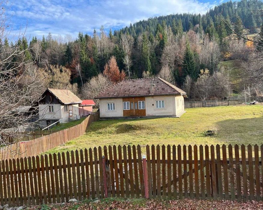 Casa si Teren de vanzare la poalele muntelui Ceahlau