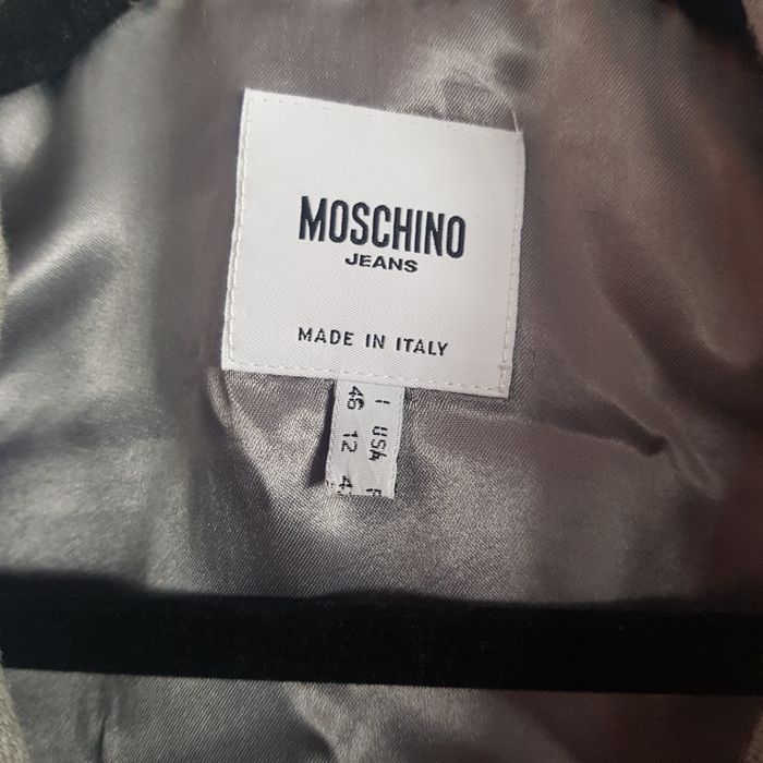 Jachetă Moschino lână print floral