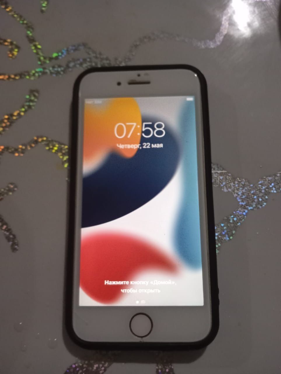 Iphone 7 Розовый свет
