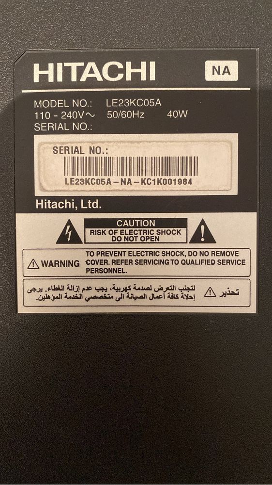 Телевизор Hitachi 23’’
