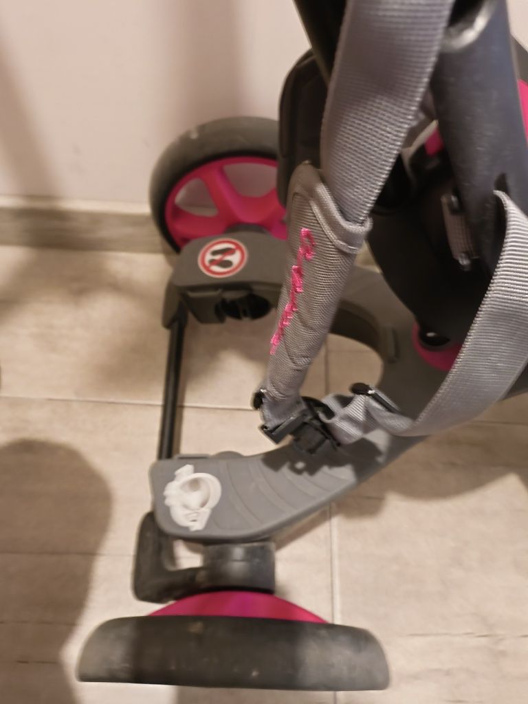 Детска триколка Globber Trike Explorer 4 в 1, Розова