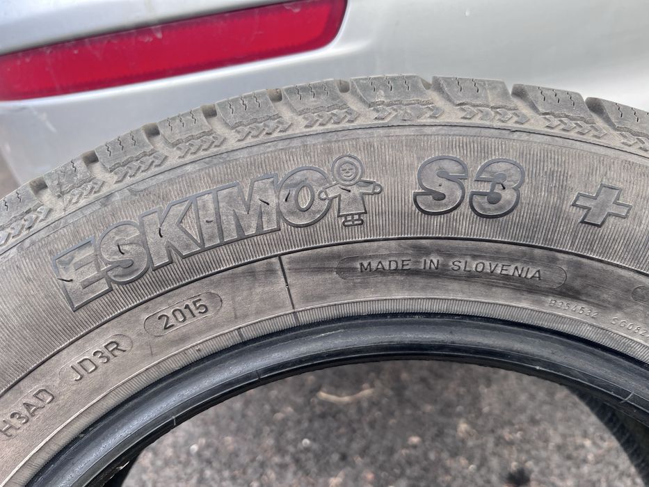 Шины 185х65х15 зимние б/у. Sava Eskimo S3