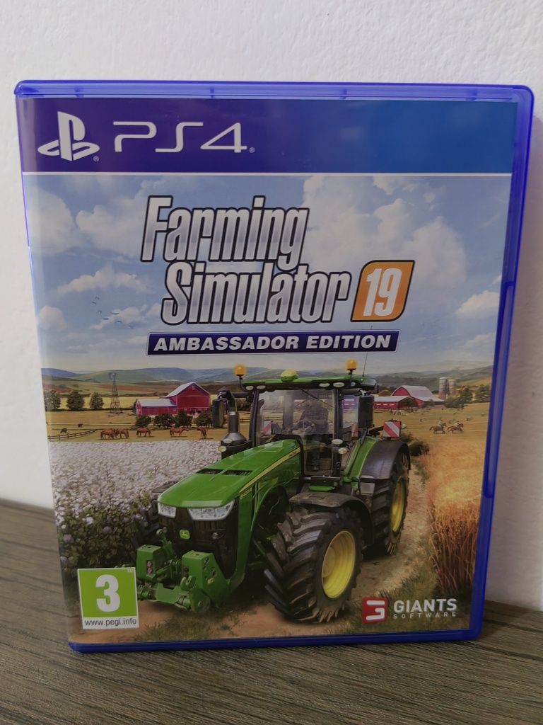 Wrc 7 & Farming Simulator 19 Ffia 19 - PS 4