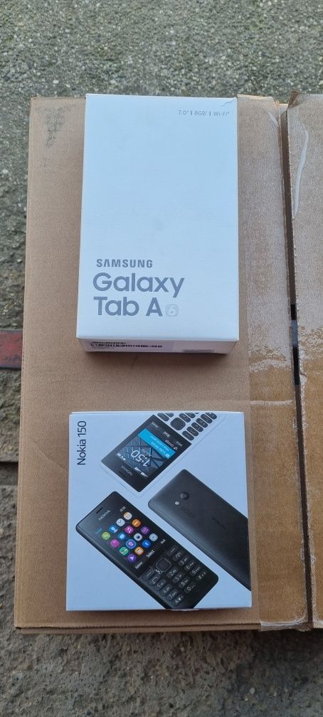Cutie Nokia 150 si Samsung Galaxy Tab A6, pentru colectionari