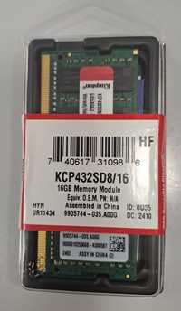 Memorie Kingston DDR 4 16GB, PC 3200.
