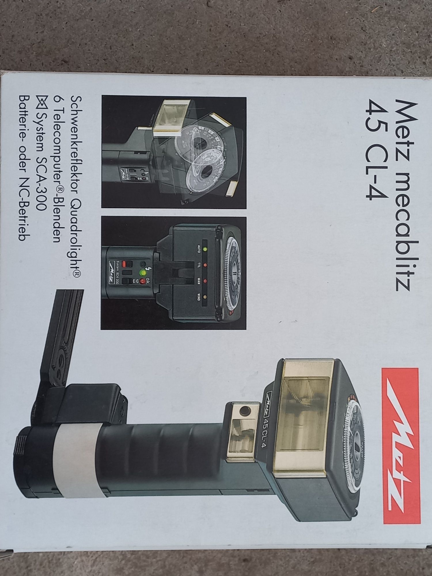 Metz Mecablitz 45 CL-4 NOU!