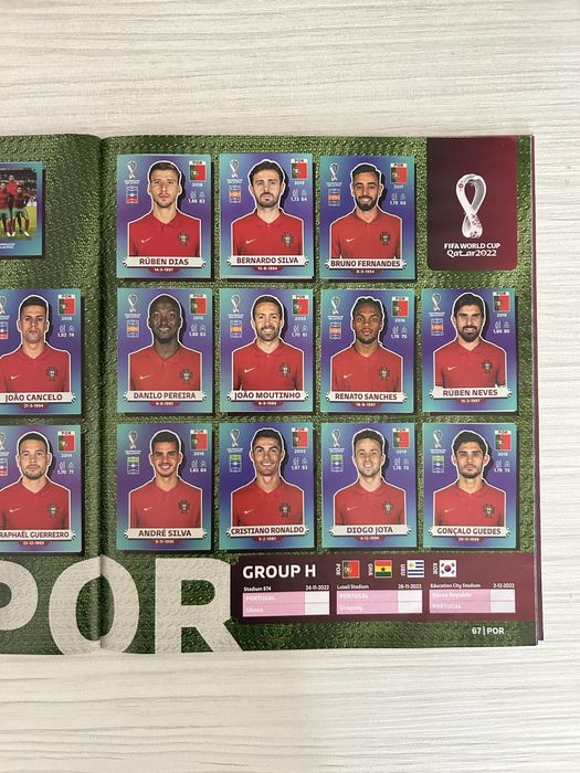 Panini World Cup 2022 – напълно попълнен официален албум