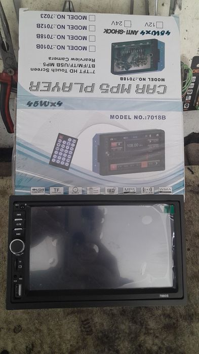 Radio mp5 NOU 2 telecomenzi