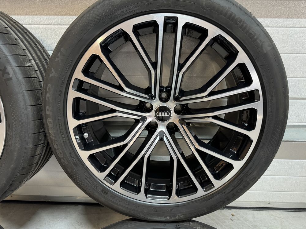 Jante originale Audi Sport R22 RS Q8 SQ7 SQ8 Facelift cu  vara noi
