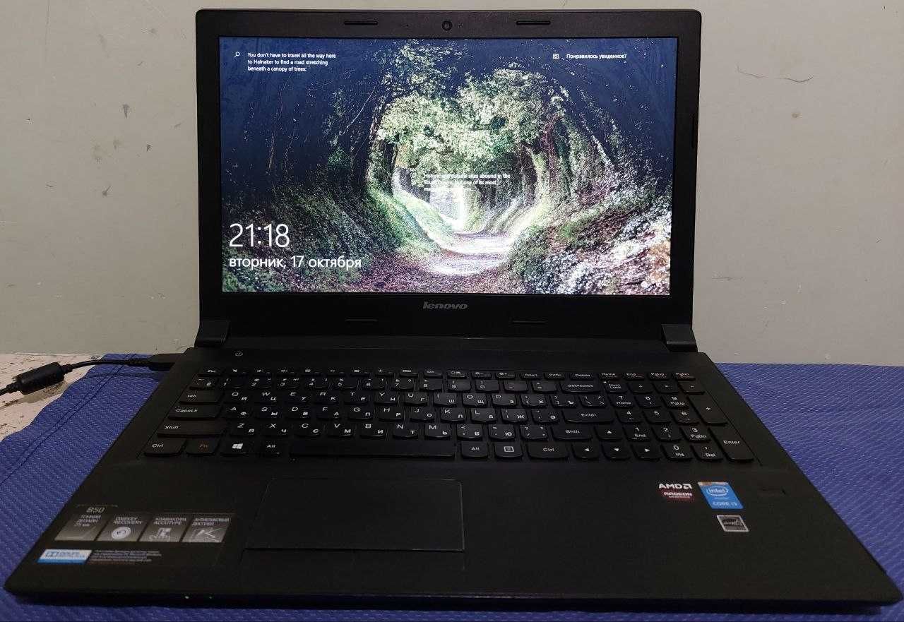 Notebook, Lenovo (cori3, operativ xotira 12gb, ssd 128) sotiladi!