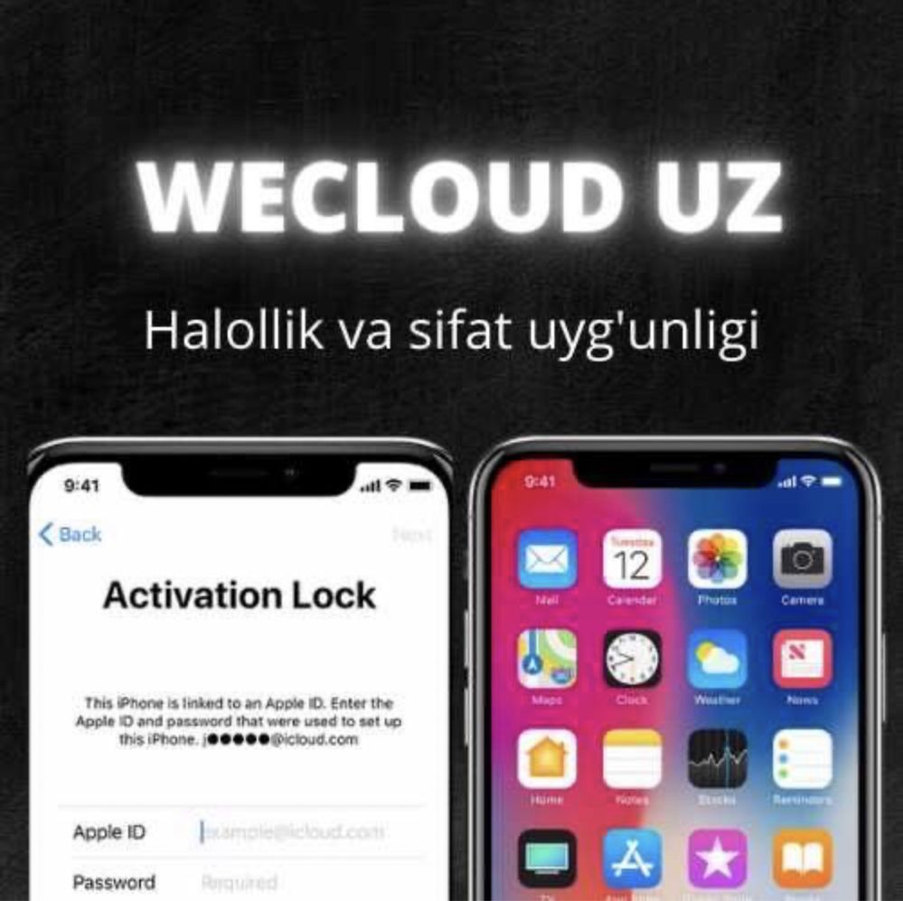 iCloud ochamiz WeCloudUz 50% Aksiya