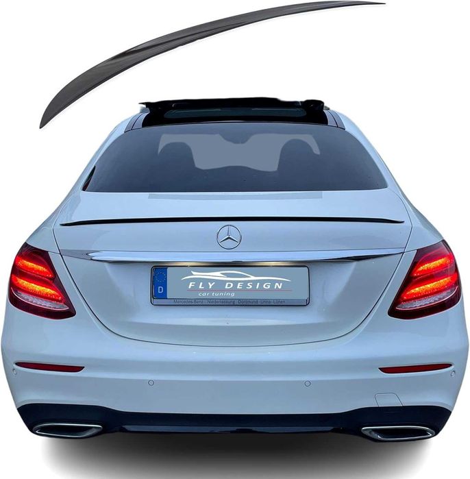 Заден спойлер за Mercedes-Benz E-Class W213 AMG-Line – цвят черен лак