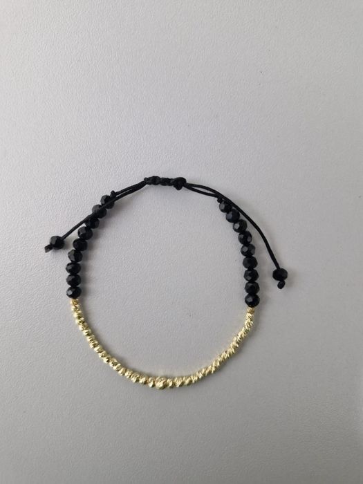 Brățări handmade cu bile aur 14k și pietre semiprețioase!