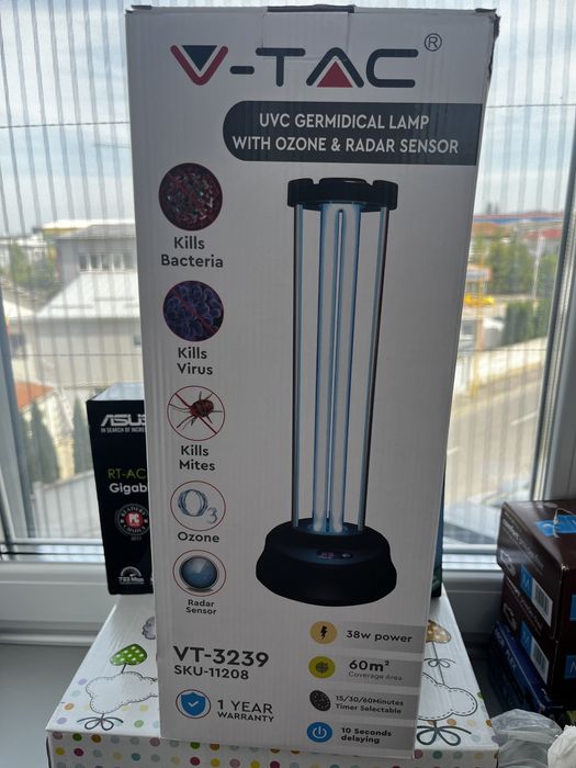 Lampa uv pentru dezinfectie