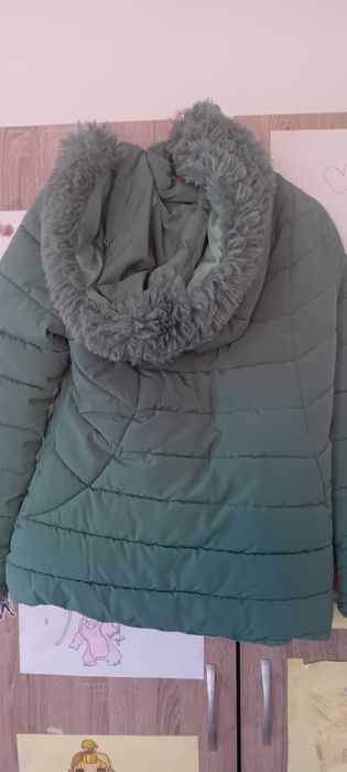 Зимно яке с качулка